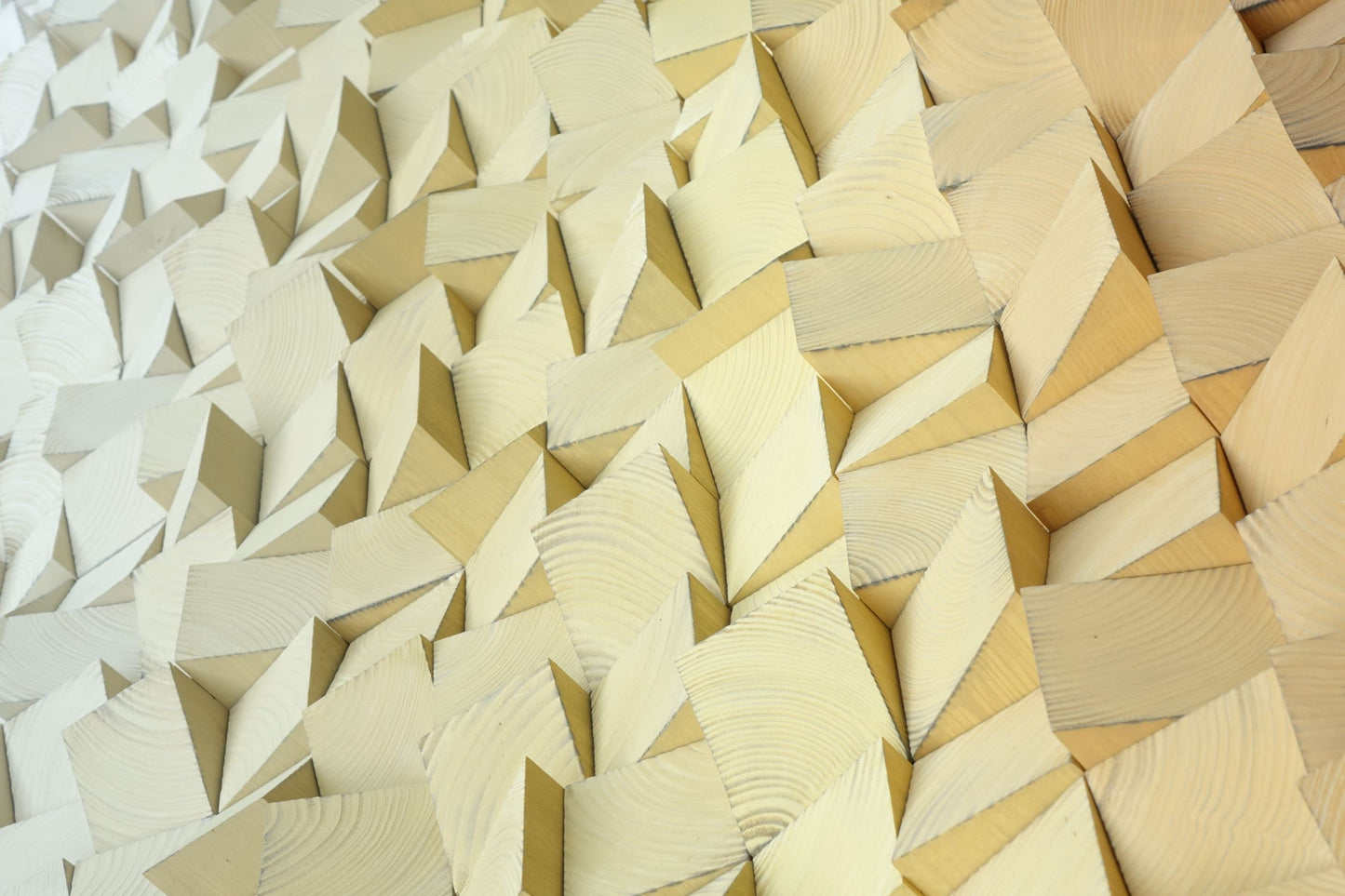 large wall art, ombre wooden wall art, 3D mosaic, wood wall art, yellow wall art, rustic, wood wall decor, green ombre wall panel