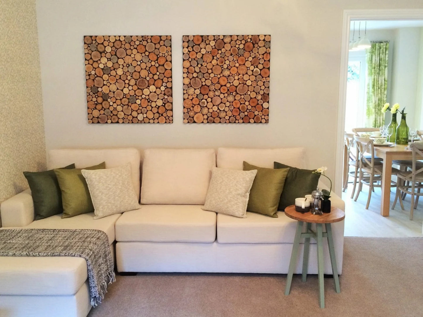 modern wall art, tree slices wall panel, sliced wood art, wooden wall art, nature hanging, holzwand kunst
