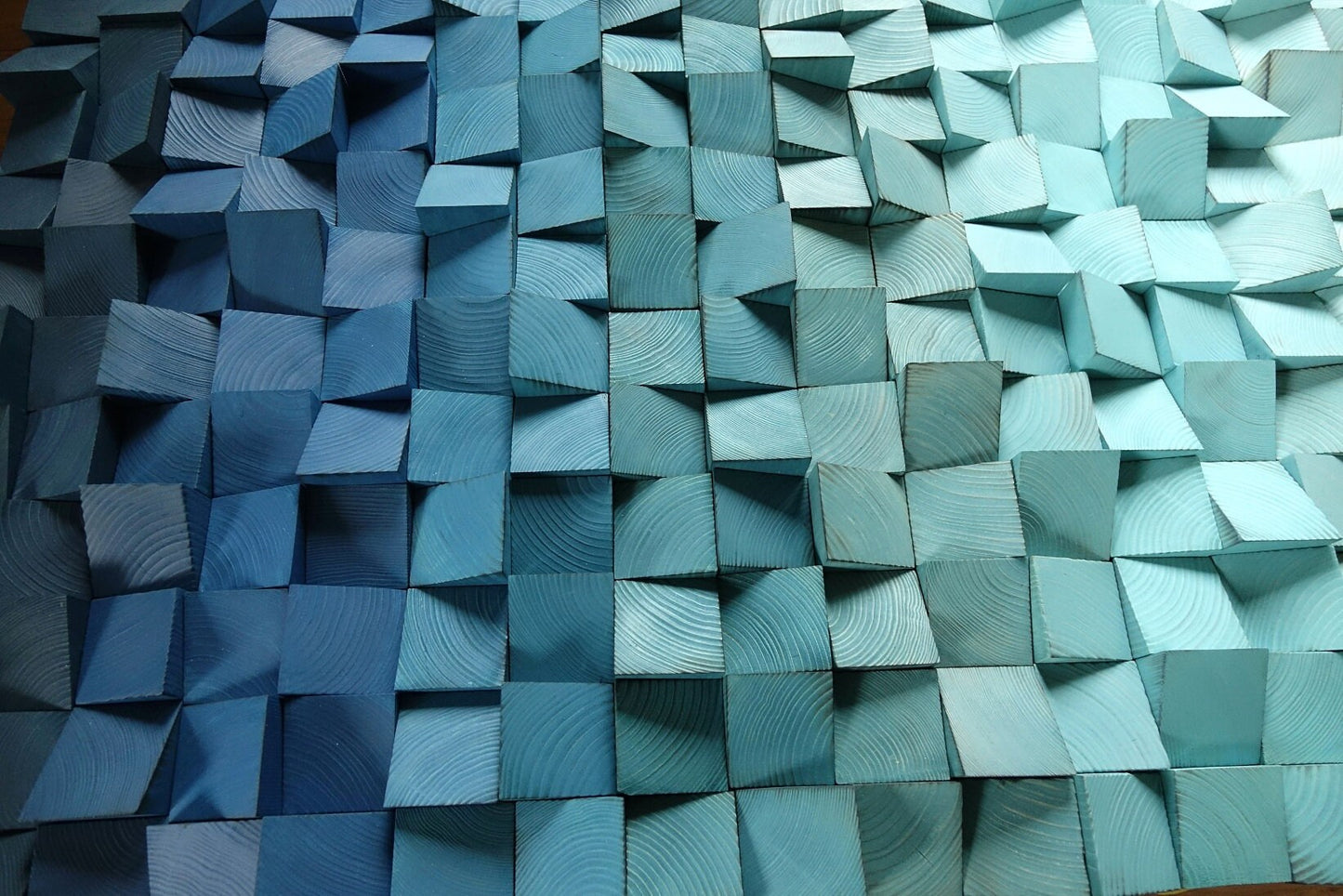 ombre sculpture, ombre wooden wall art, 3D mosaic, modern abstract wood wall art, wood wall art, wood wall art, rustic, wood wall decor